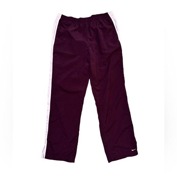 Nike Pants - Nike Purple Straight Leg Track Pants Women’s Size Large